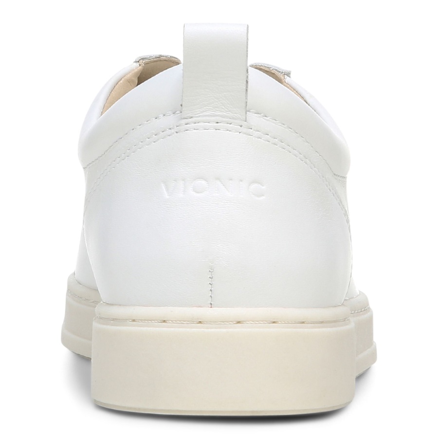 White Lucas Lace up Sneaker Vionic