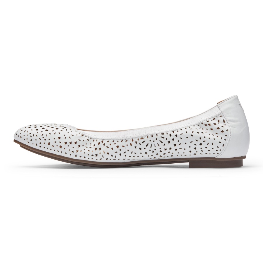 White Robyn Flat Vionic