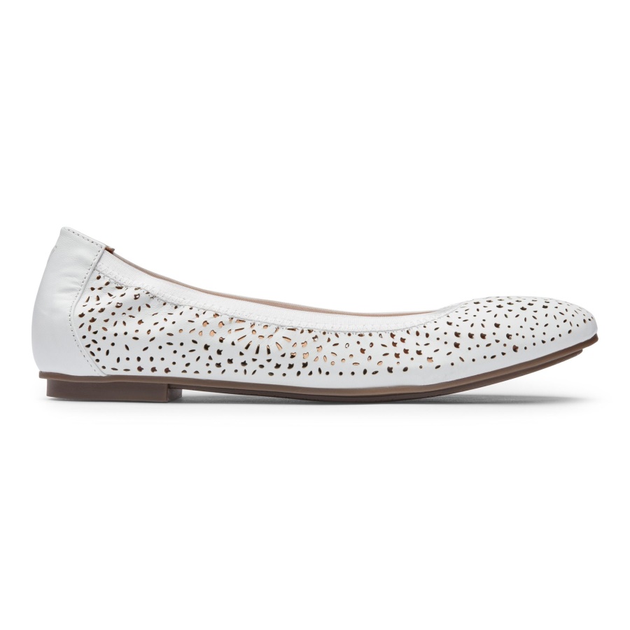 White Robyn Flat Vionic