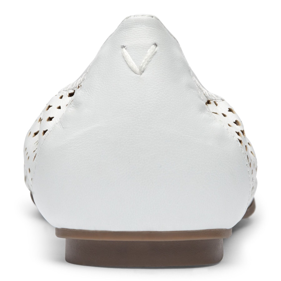 White Robyn Flat Vionic
