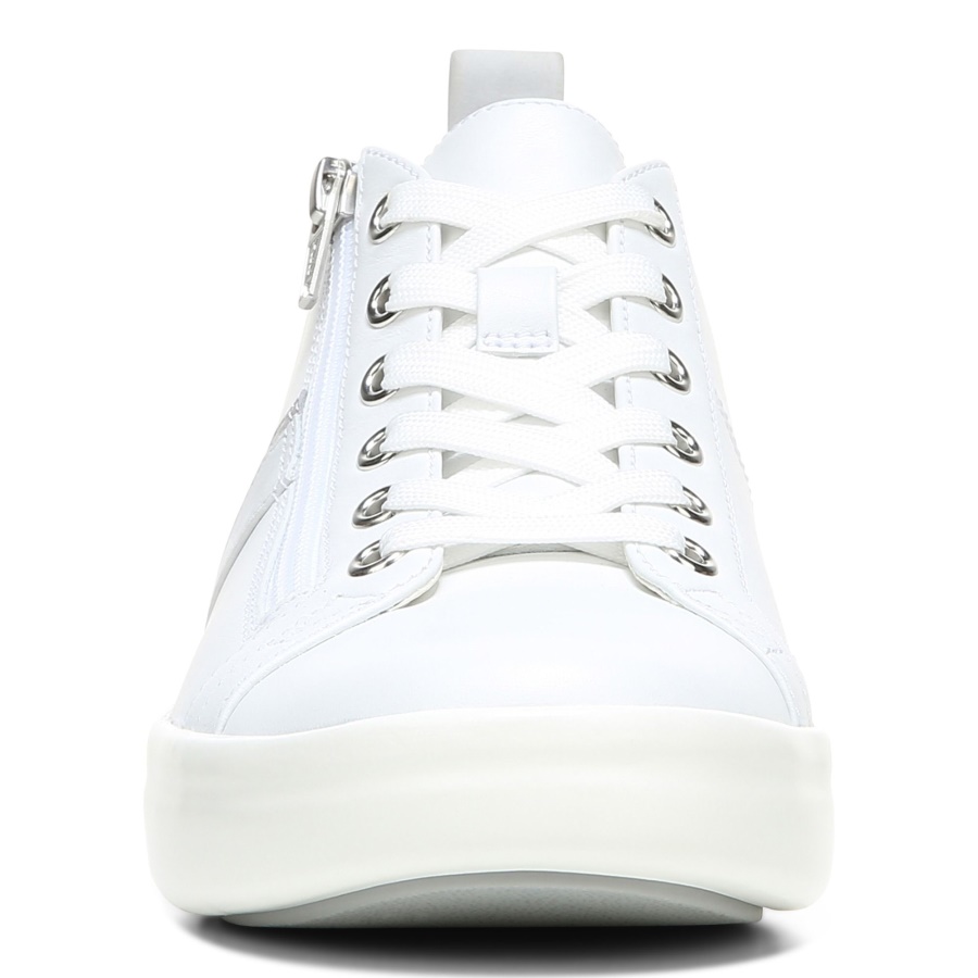 White Stevie High Top Trainer Vionic