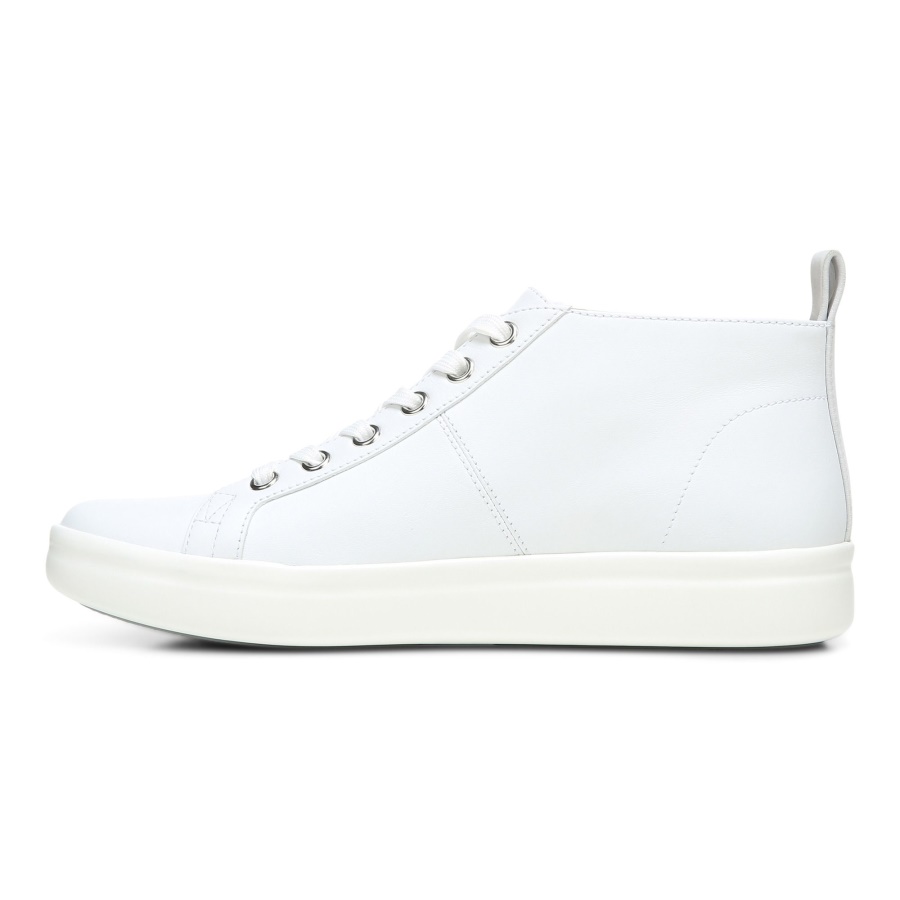 White Stevie High Top Trainer Vionic