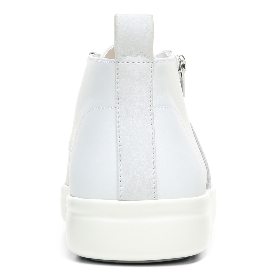 White Stevie High Top Trainer Vionic