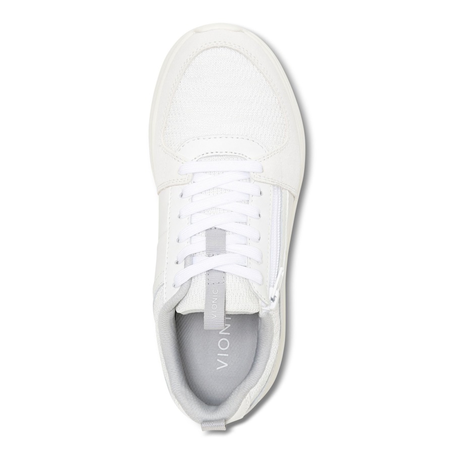 White Vionic Athena Sneaker