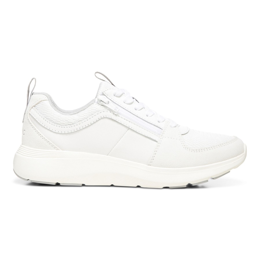 White Vionic Athena Sneaker
