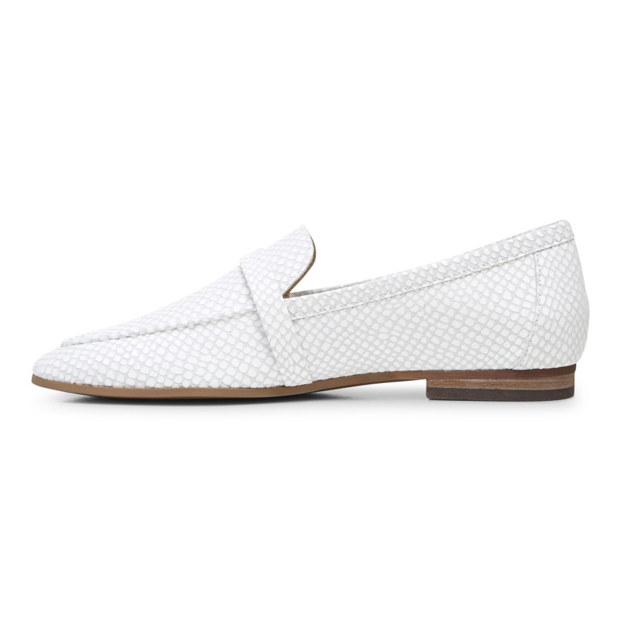 White Vionic Zana Loafer Flat
