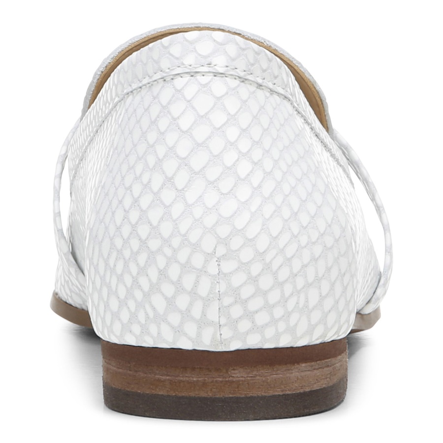 White Vionic Zana Loafer Flat