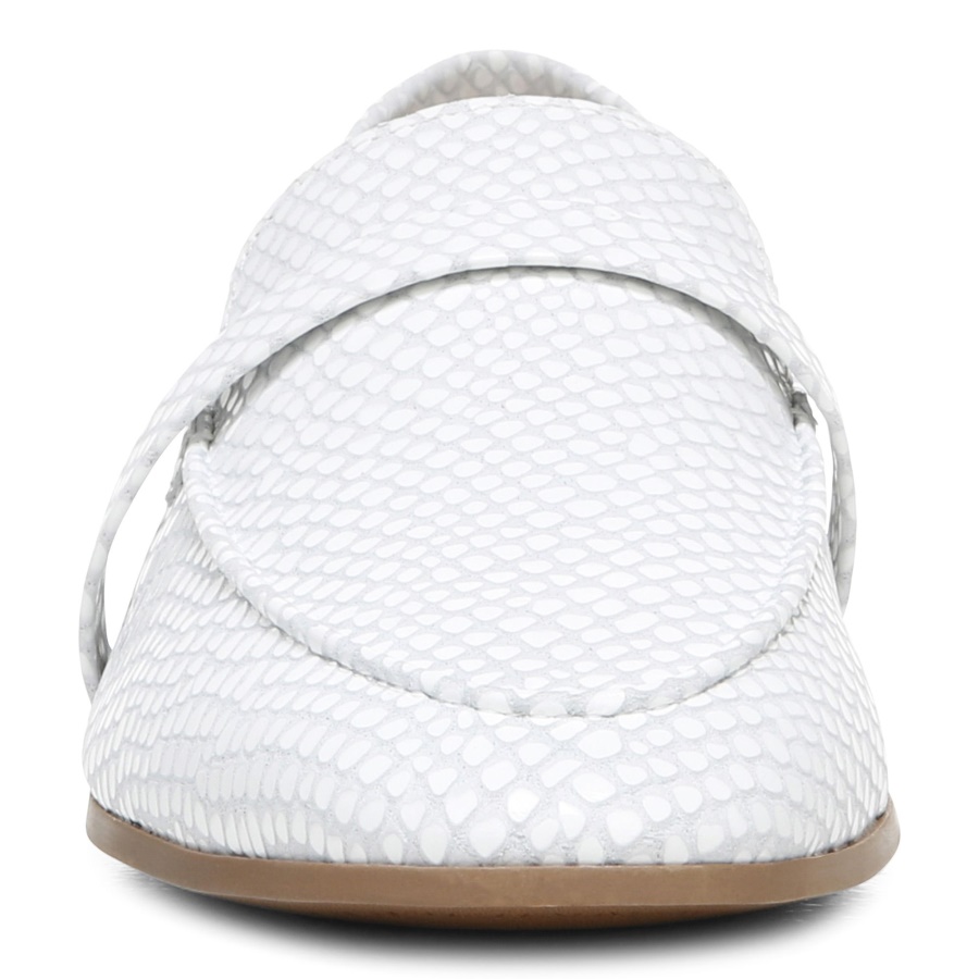 White Vionic Zana Loafer Flat