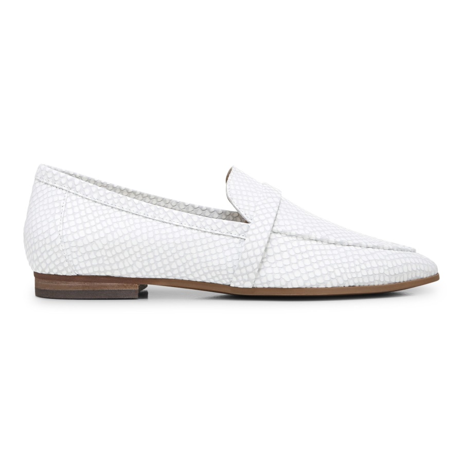 White Vionic Zana Loafer Flat