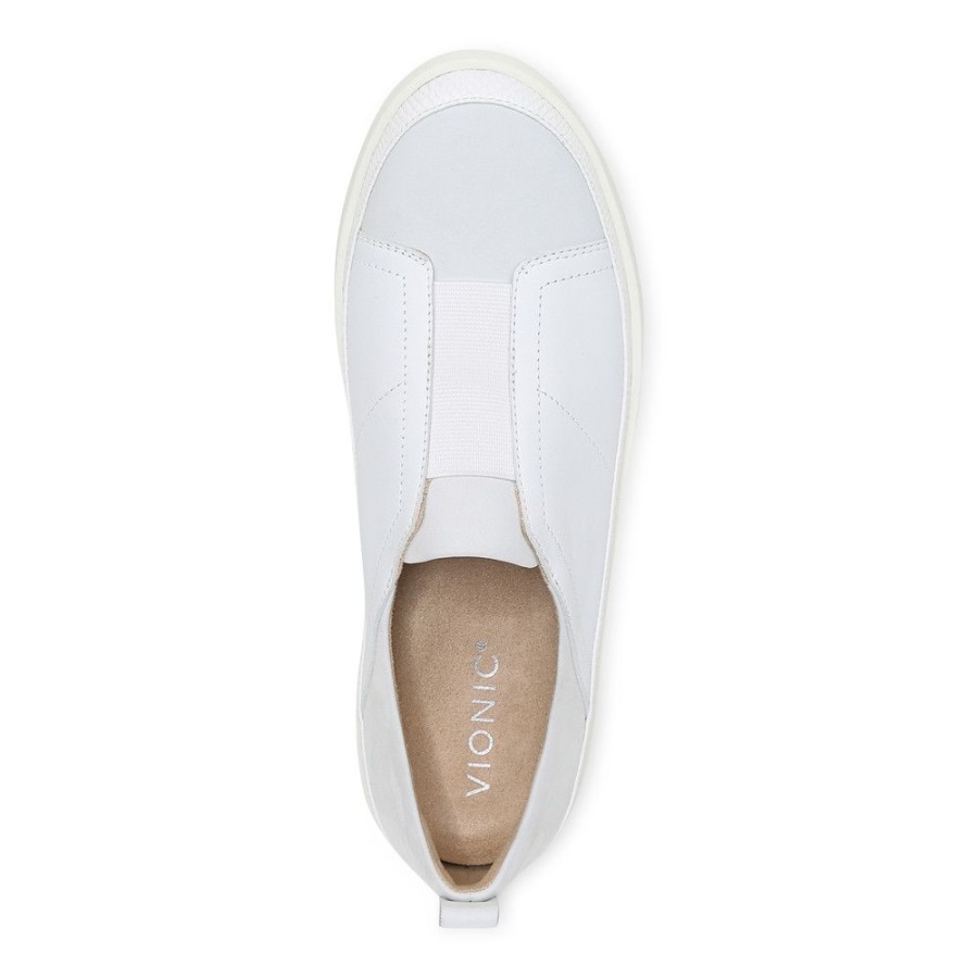 White Vionic Zinah Slip On
