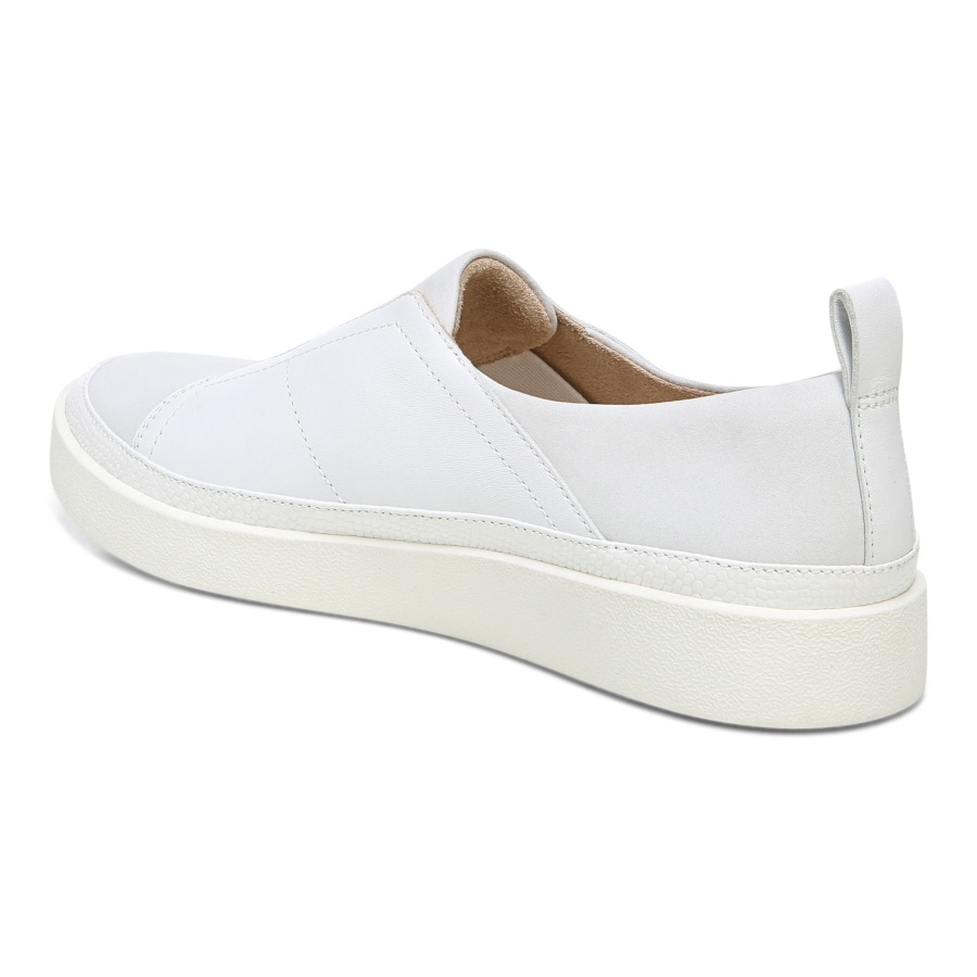 White Vionic Zinah Slip on Sneaker