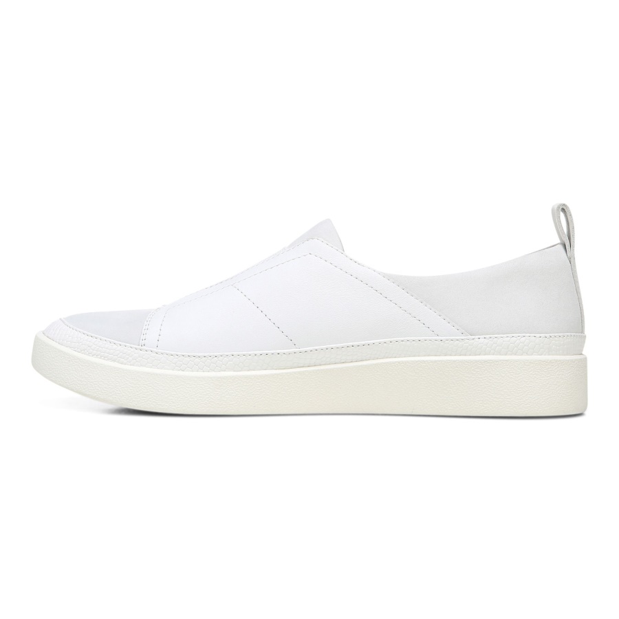 White Vionic Zinah Slip on Sneaker