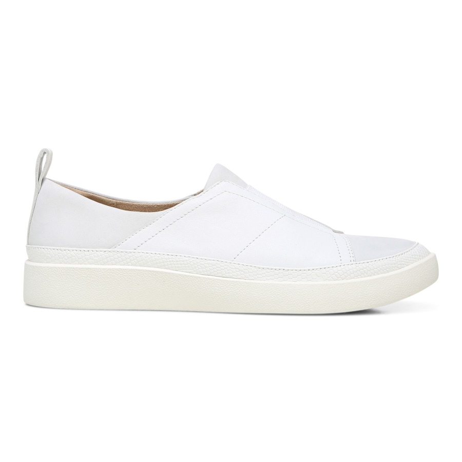White Vionic Zinah Slip on Sneaker