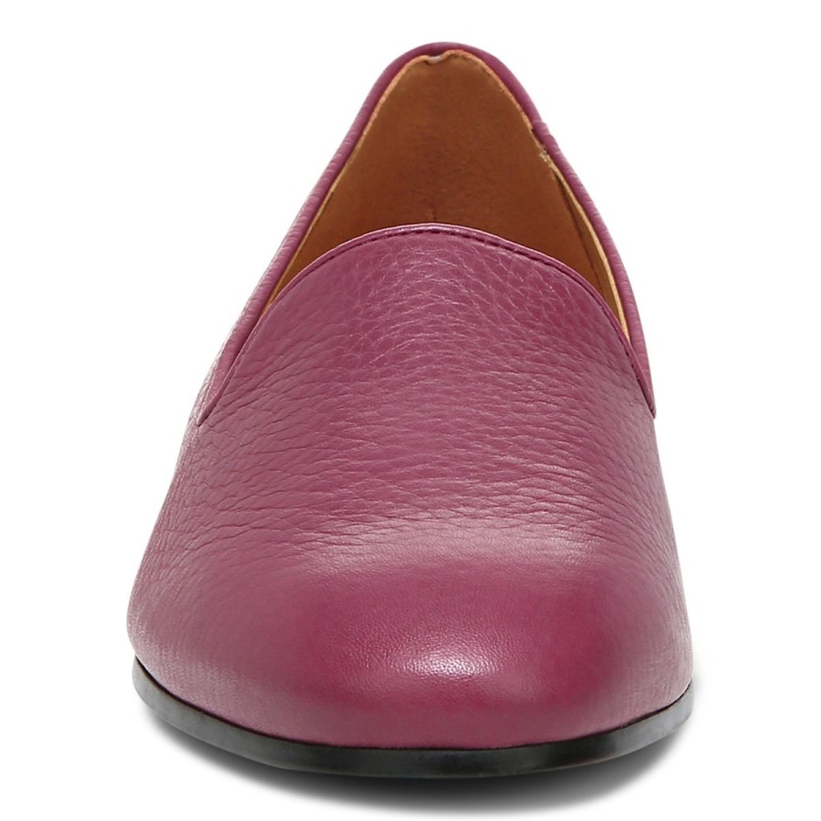 Willa Slip on Flat Vionic Shiraz Tumbled Leather
