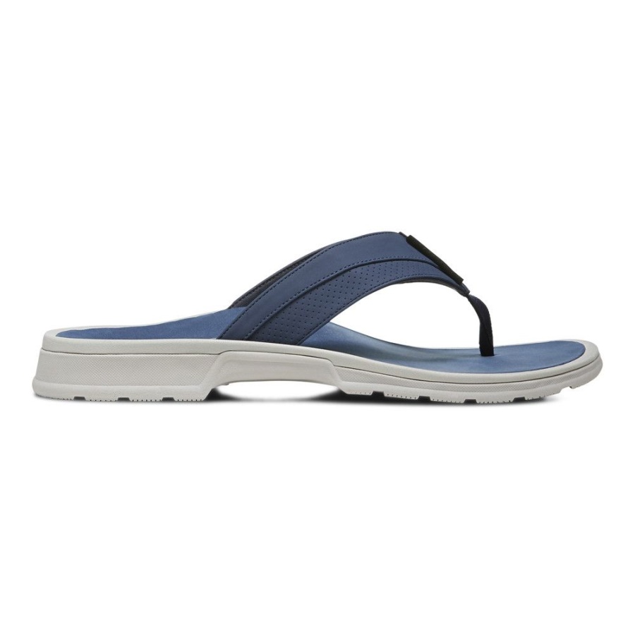 Wyatt Toe Post Sandal Navy Vionic