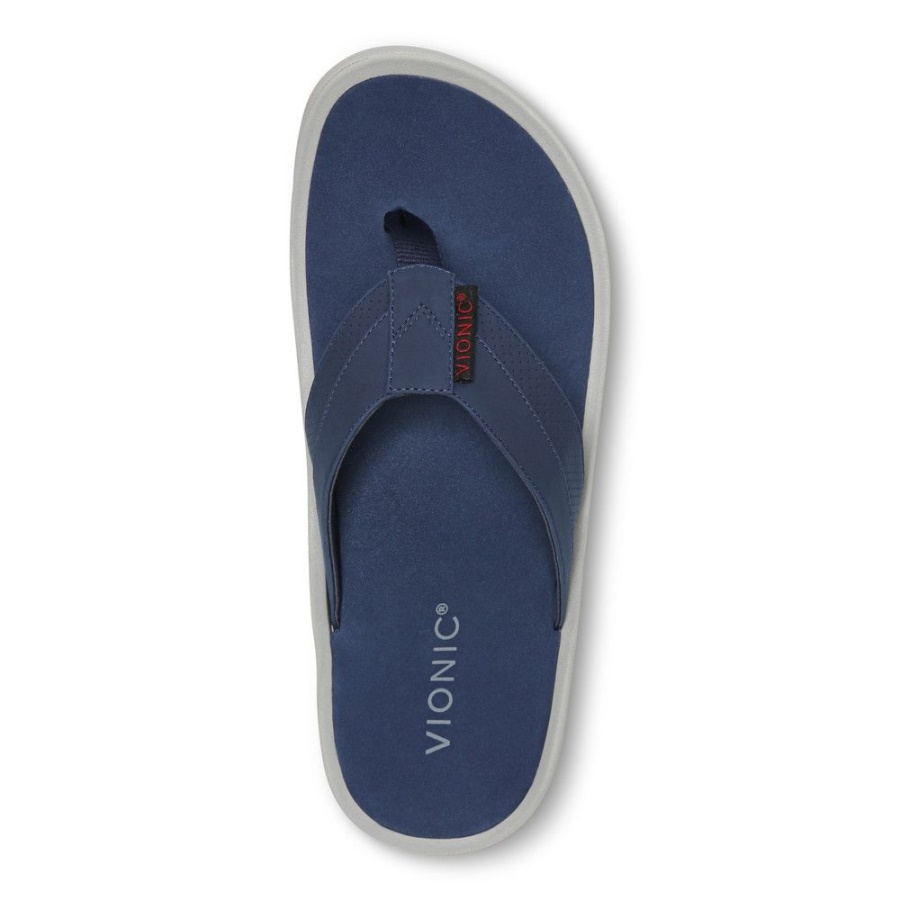 Wyatt Toe Post Sandal Navy Vionic