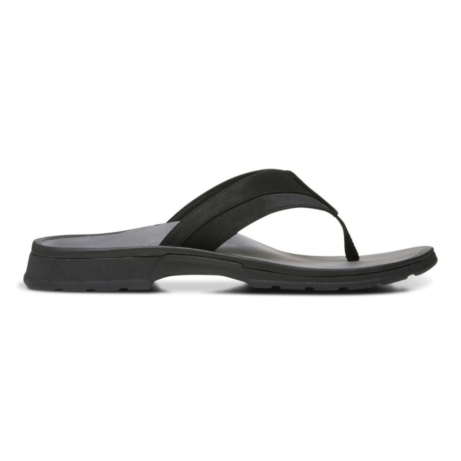 Wyatt Toe Post Sandal Vionic Black