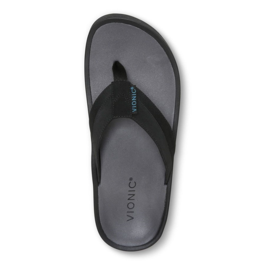 Wyatt Toe Post Sandal Vionic Black