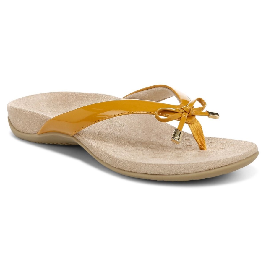 Bella Toe Post Sandal Vionic Sunflower