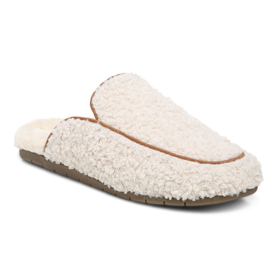 Natural Caressa Slipper Vionic