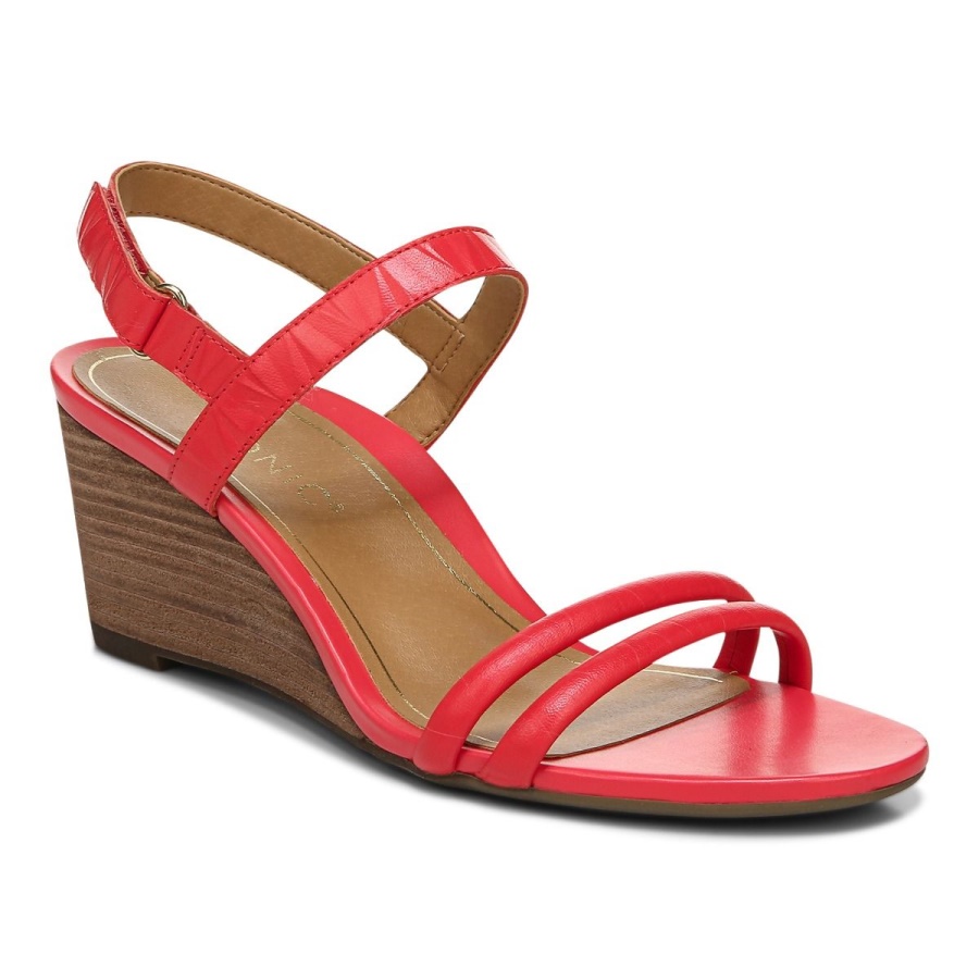 Emmy Wedge Sandal Poppy Vionic