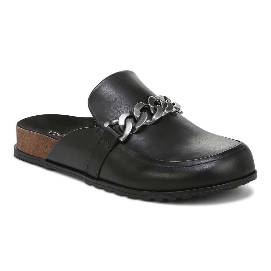Black Georgie Mule Vionic