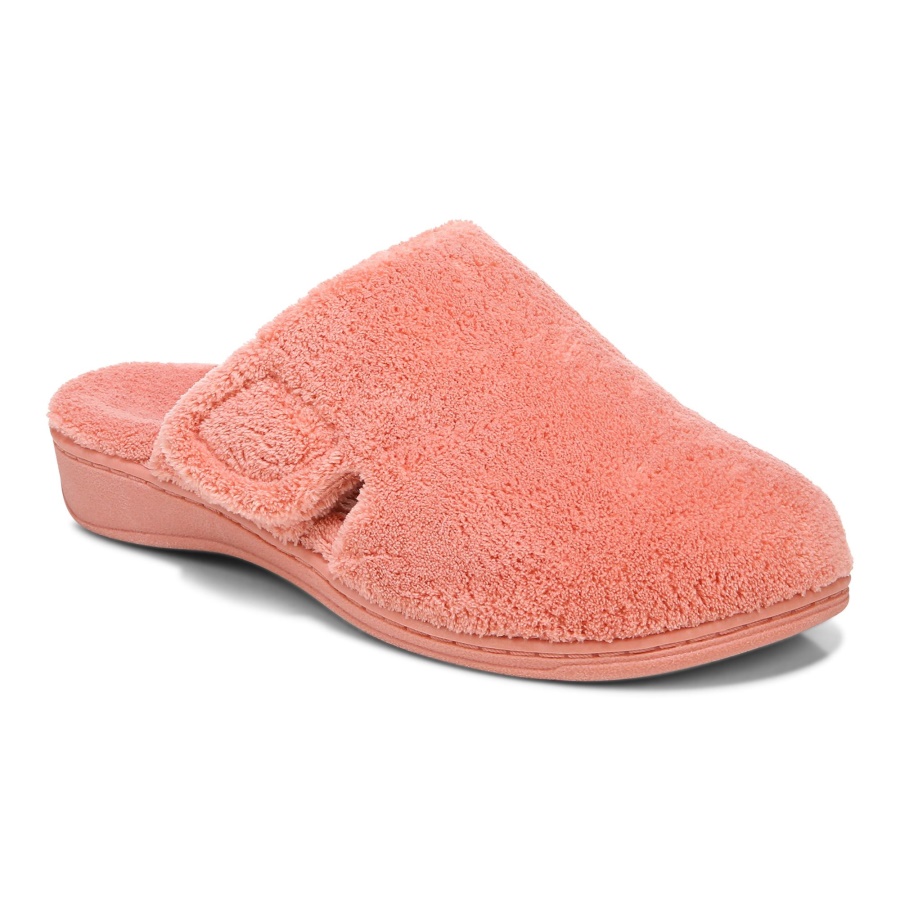 Gemma Mule Slippers Vionic Terra Cotta