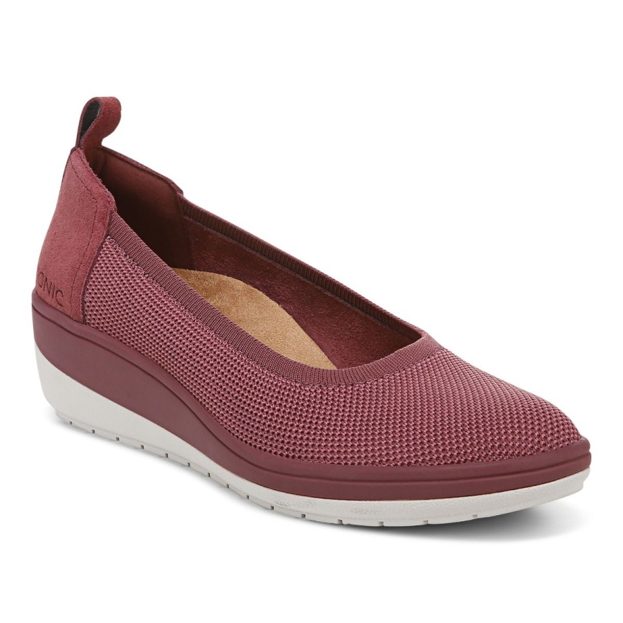 Vionic Jacey Knit Wedge Shiraz