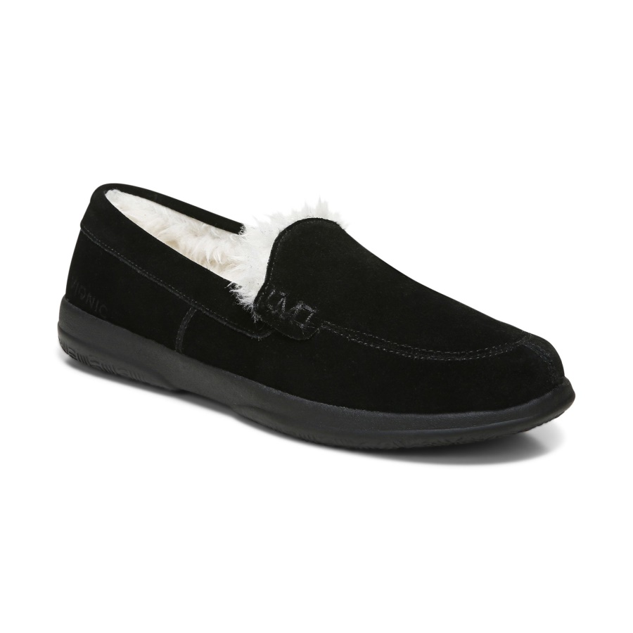 Black Suede Lynez Slipper Vionic