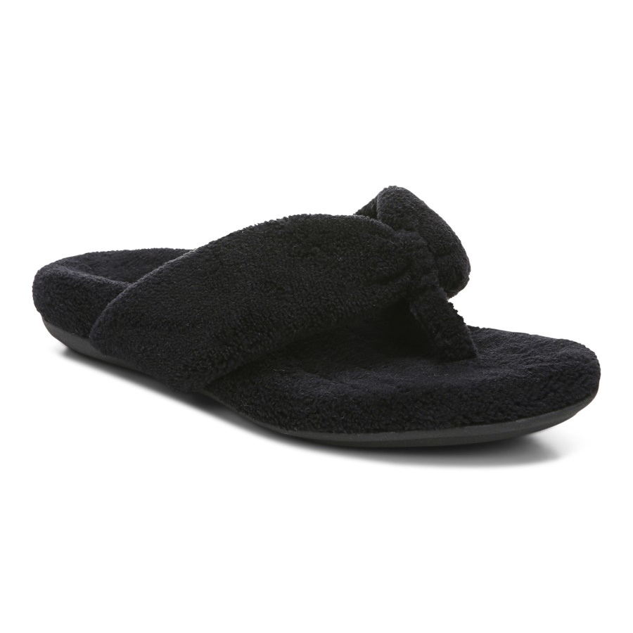 Vionic Lydia Slipper Black