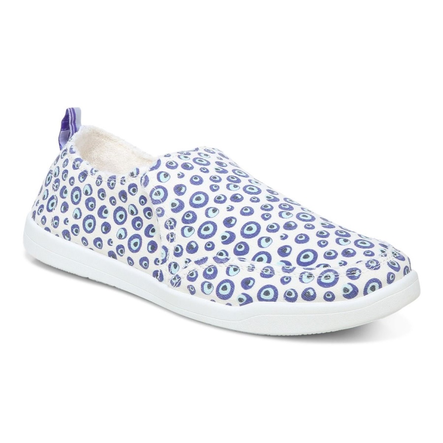 Marshmallow Vionic Beach Malibu Slip on Sneaker: Bubbles