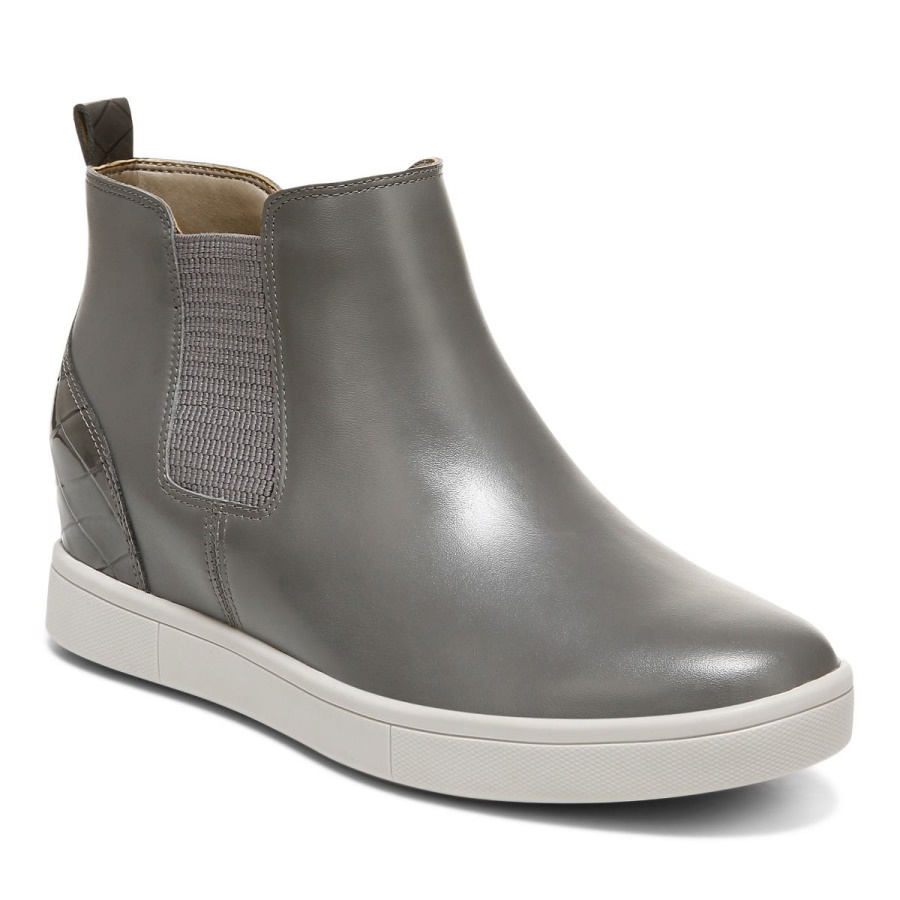 Vionic Mickie Boot Charcoal