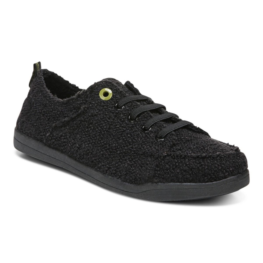 Beach Pismo Casual Sneaker: Boucle Black Boucle Vionic