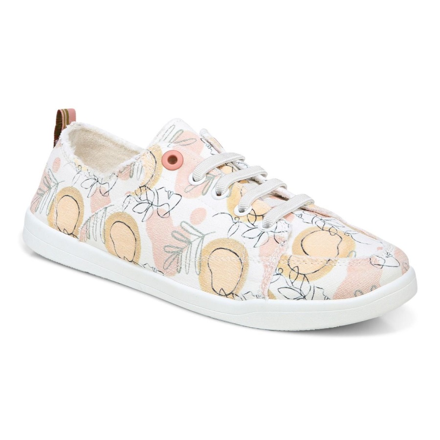 Grove White Beach Pismo Casual Sneaker: Orange Grove Vionic