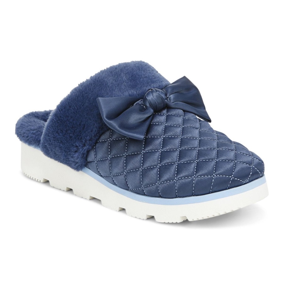 Vionic Promise Slipper Dark Blue