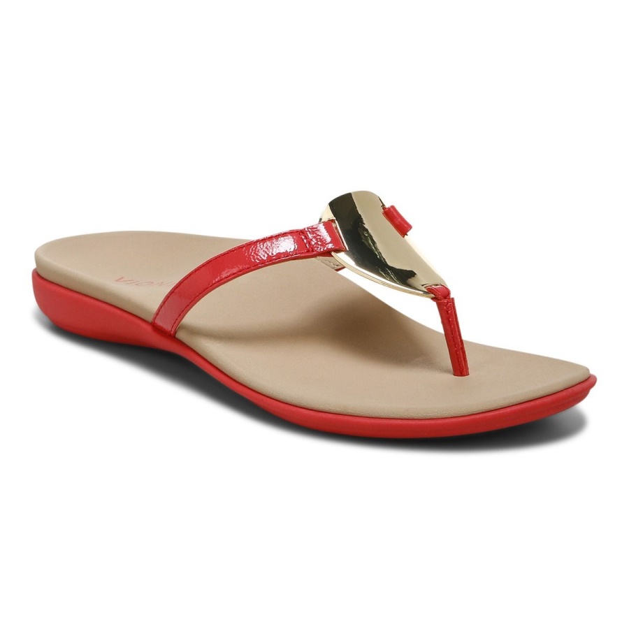 Raysa Toe Post Sandal Poppy Vionic