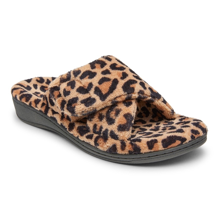Relax Slippers Vionic Natural Leopard