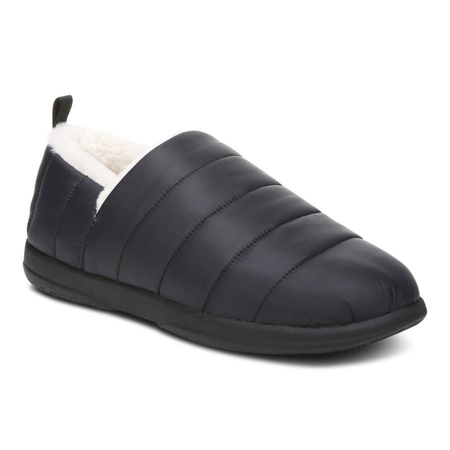 Black Vionic Tranquil Slipper
