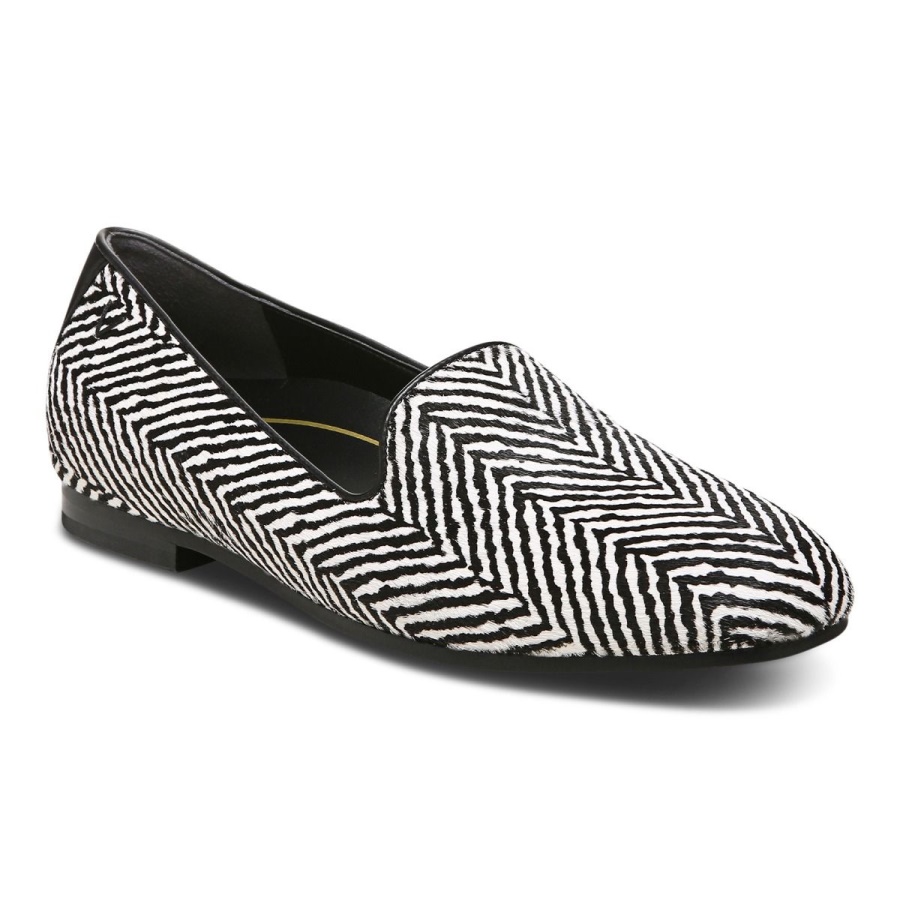 Vionic Willa Slip on Flat Black