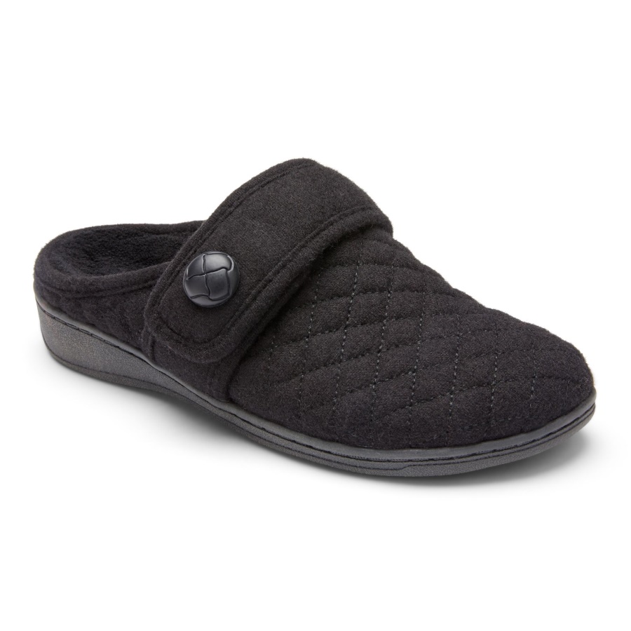 Vionic Carlin Slipper Black