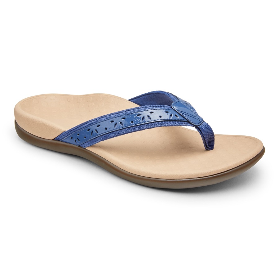 Vionic Casandra Toe Post Sandal Indigo