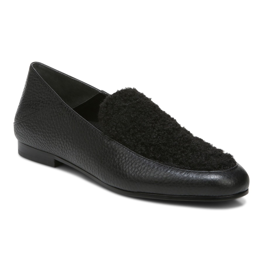 Black Vionic Frieda Flat