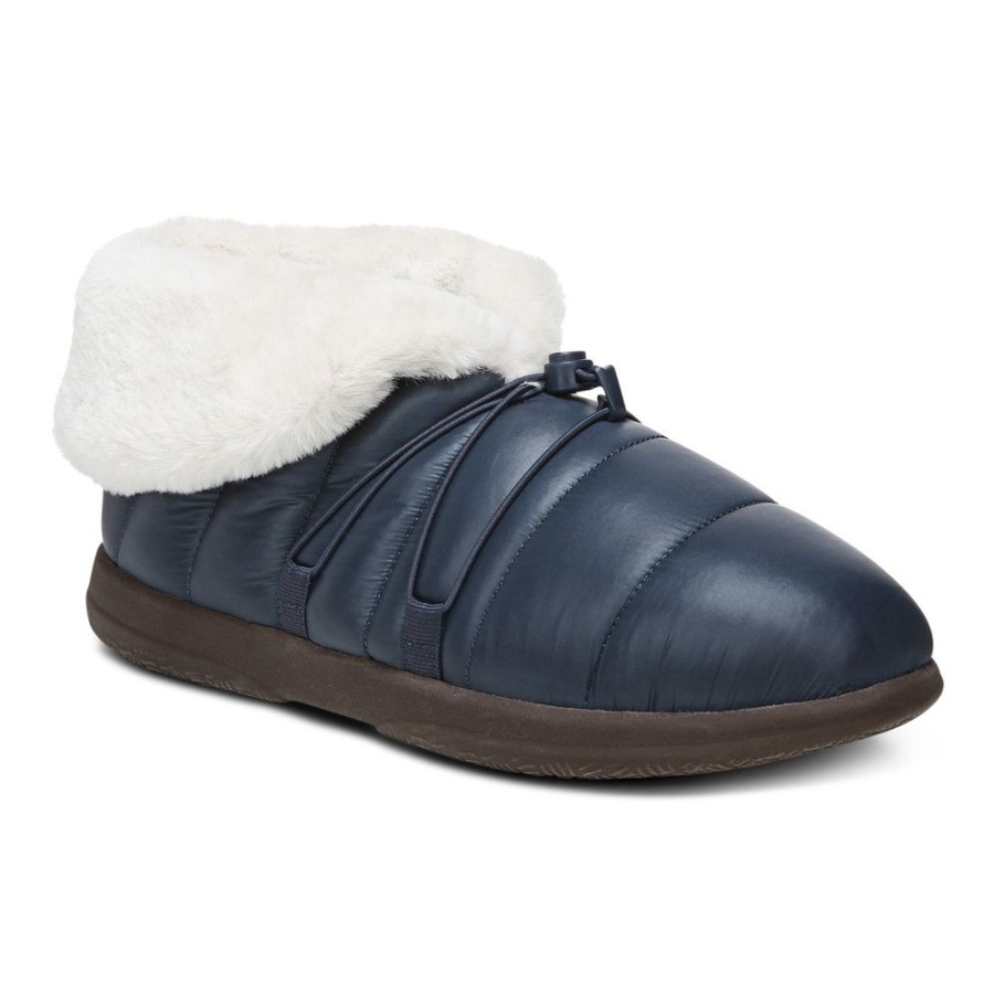 Vionic Navy Gabrie Slipper