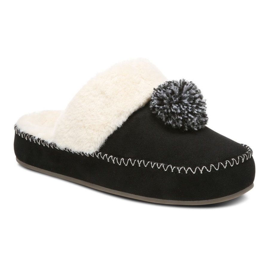 Black Vionic Grace Slipper