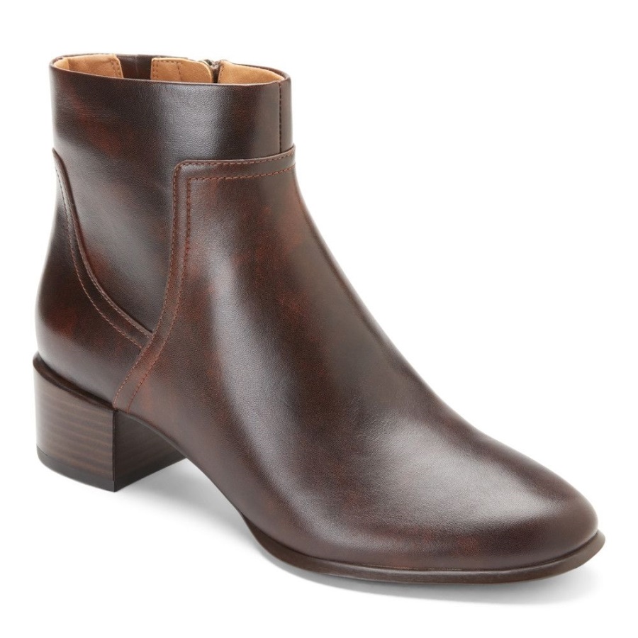 Chocolate Vionic Kamryn Ankle Boot