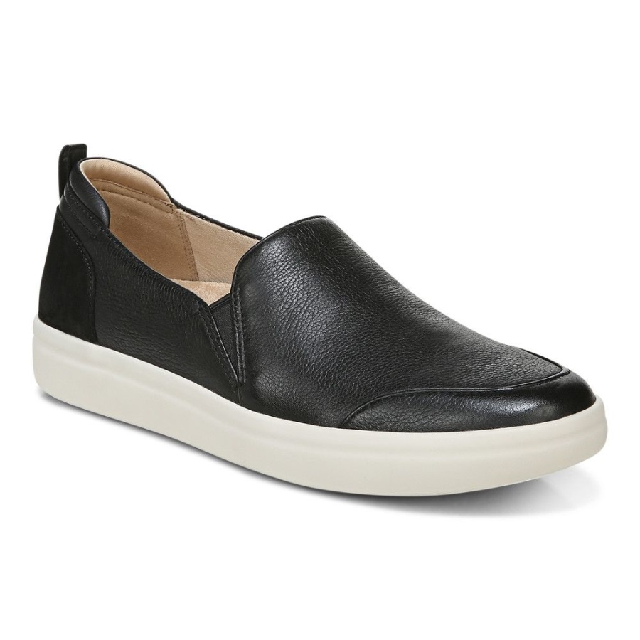 Black Penelope Casual Slip On Vionic