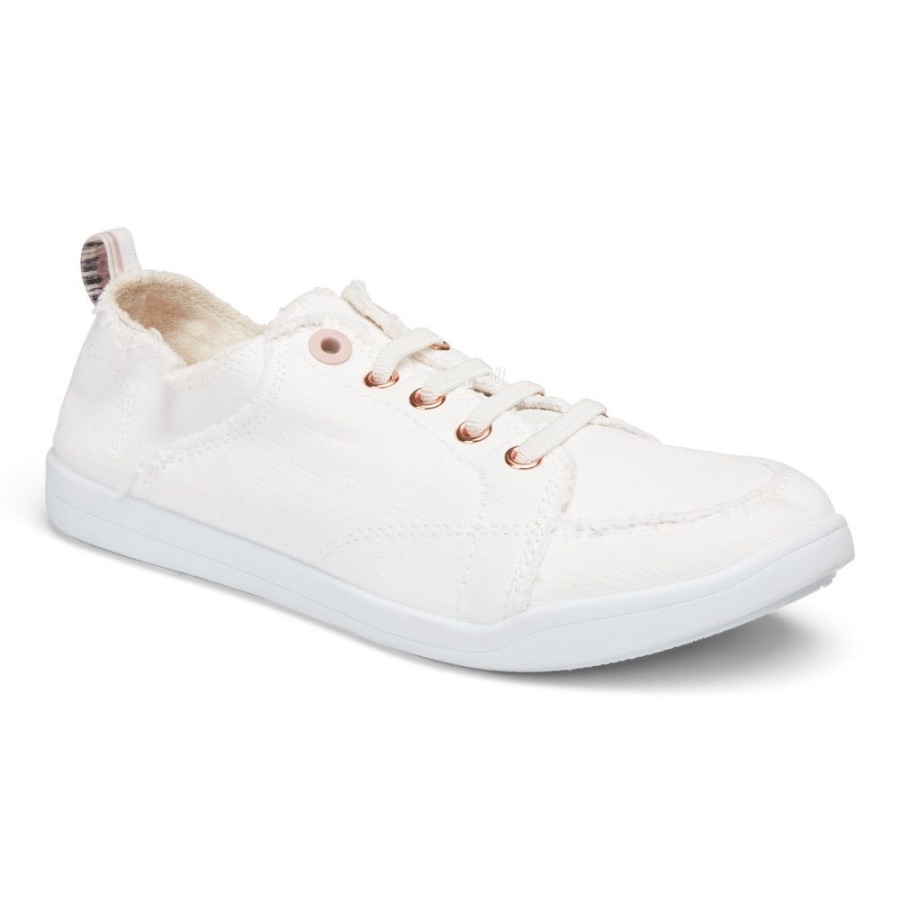Cream Vionic Pismo Casual Trainer