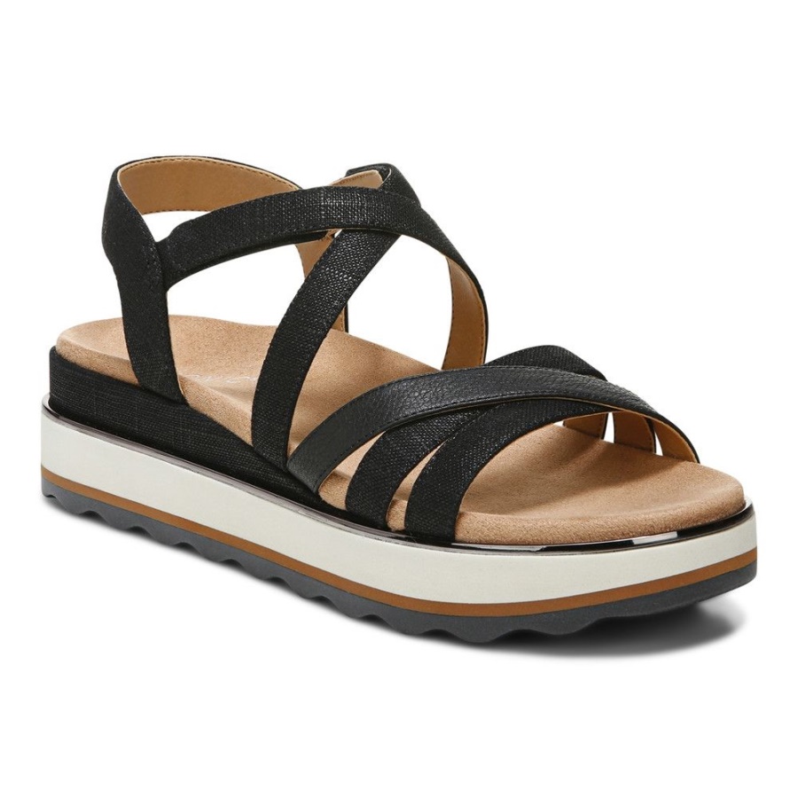 Kellyn Flatform Sandal Black Vionic