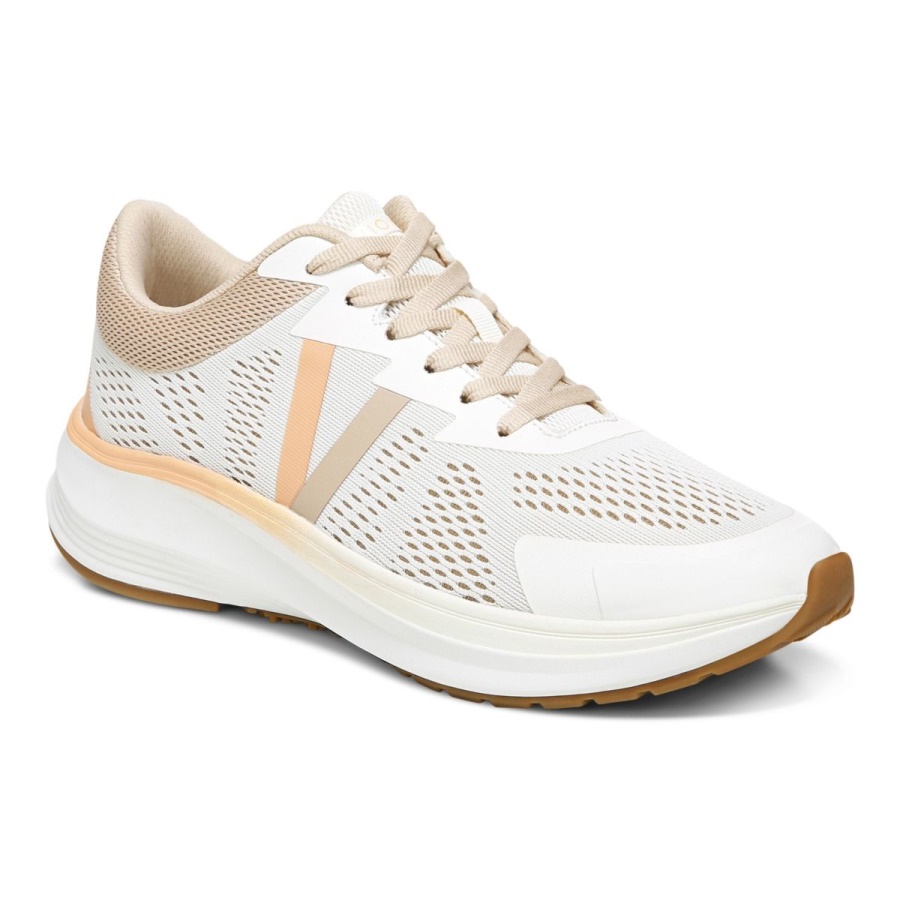 Marshmallow Apricot Vionic Limitless All Gender Trainer