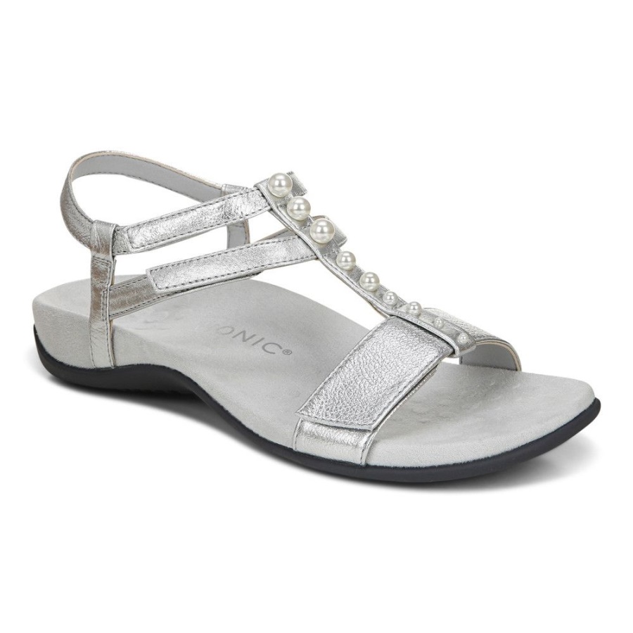 Silver Vionic Mikah Sandal